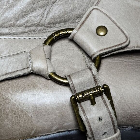 NWOB|Ralph Lauren Delsa Taupe Leather Heeled Riding Boots, 6 - Picture 7 of 10